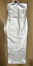 Naked Wardrobe Dress Silver