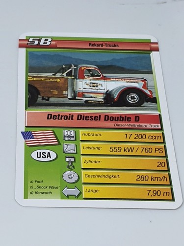 Detroit diesel double race - double,