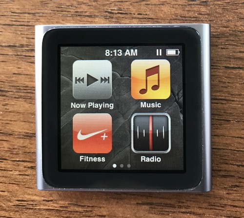 Apple ipod nano 6th generation - apple,