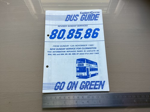 Eastern scottish bus group - scottish, 80