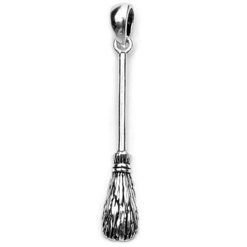 Broomstick pendant sterling - pendant,