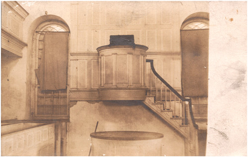 Unidentified church pulpit - unidentified,