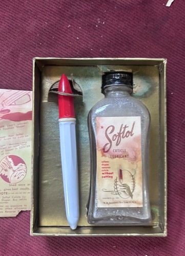 Vintage 1940s softol cuticle - 1940s,