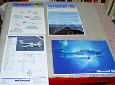 DIAMOND AIRCRAFT CLUB MAGAZINES Nr 6 & Nr 8 + KATANA LEAFLET + DIAMOND STAR