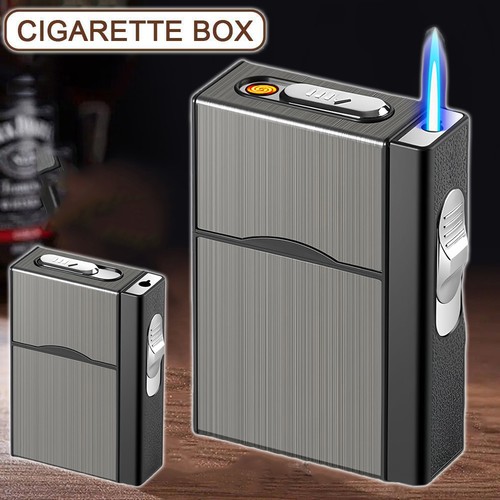 Alu cigarette case with - case,