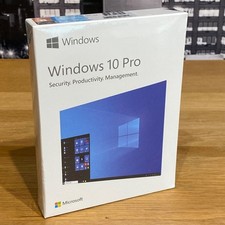 Microsoft Windows 10 Professional USB 64/32 Retail Boxed English Sealed Original
