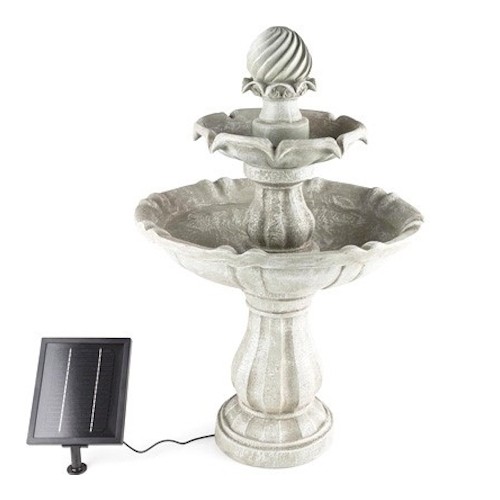 Garden solar water featur - water,