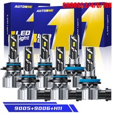 9005 9006 H11 LED Combo