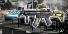 Kids Mp5 Squid Gun Flashing
