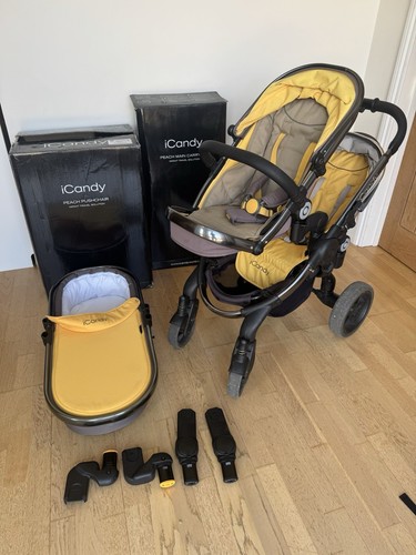 Icandy peach double - double, pushchair