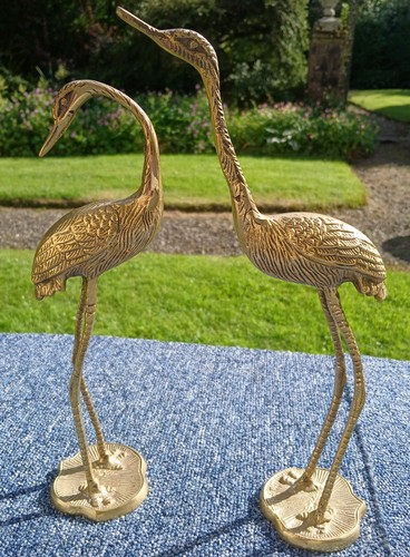 Pair vintage brass - pair,