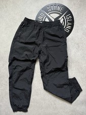 Stone Island Men’s Black Nylon Metal Pants 32W
