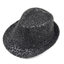 Women’s Leopard Print Fedora