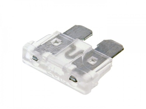 Fuse flatstop 2mm 25a - fuse, 19,2mm