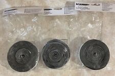 Job Lot FixMan Hook & Loop Tape Black Self-Adhesive 2pc 20mm x 5m 759818 Lot 730