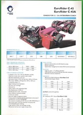 Specification Sheet - Irisbus UK Ltd Iveco - EuroRider C-43 Coach Chassis - 2005