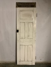 CXL06 ( 24 3/4 X 75 1/2 ) Old Original Period Pine Cupboard Door