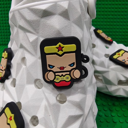 Wonder woman shoe charm - shoe,