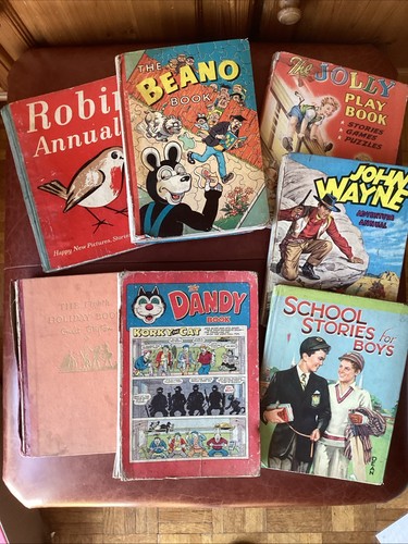 Bundle boys annuals from - bundle,
