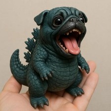 Creative Monster Dog Figurine