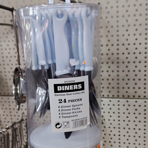 24pc stainless steel - 24pc,
