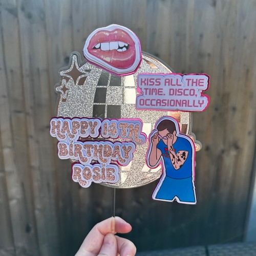 Harry styles cake topper - styles, 3d