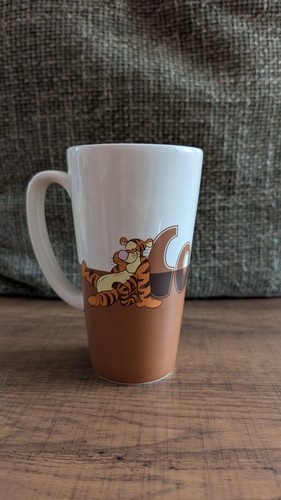 Tigger coffee lattee mug - coffee,