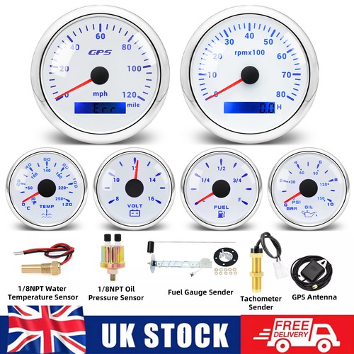 85mm gps speedometer 120mph - 85mm,