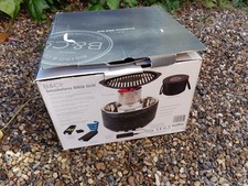 Used Once B & Co Smokeless Charcoal Portable Fan Assisted BBQ Grill + Bag
