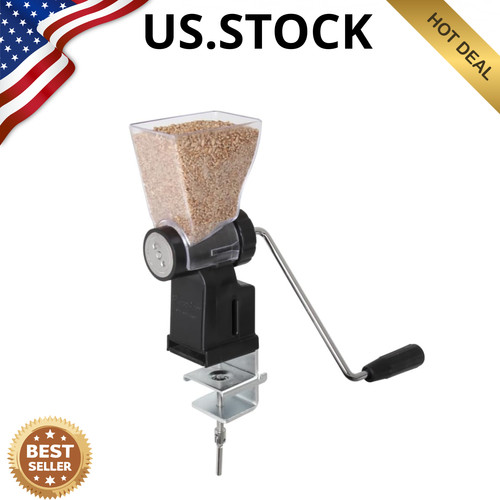 Hand crank grain mill wheat - hand,