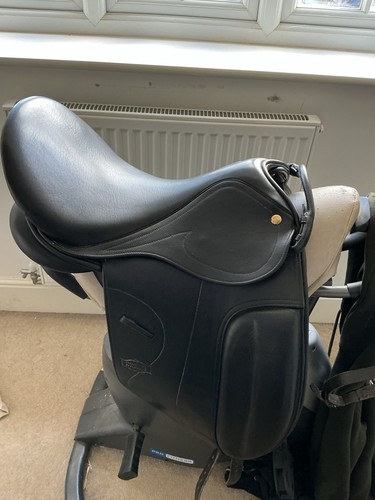 Monarch black leather dressage - monarch,