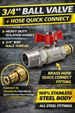 Heavy duty Metal Tank Tap Kit