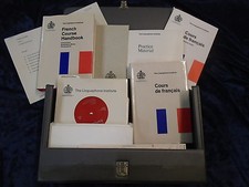 * LINGUAPHONE FRENCH CASED SET by LINGUAPHONE * UK FREE POST * records *