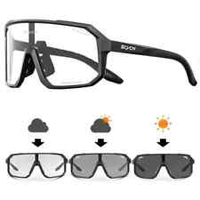 Cycling Glasses Photochromic Sunglasses Men Women Mountain Bike Road Eyewear UK