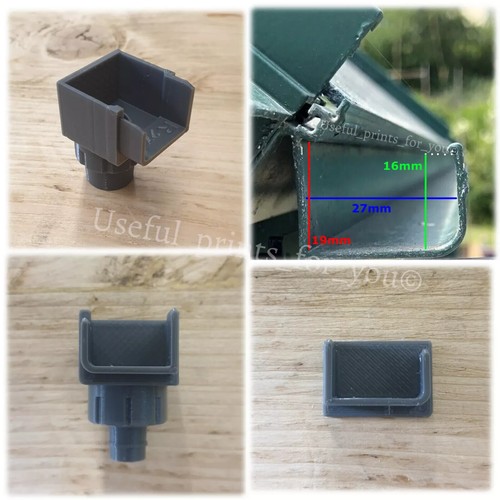 27r greenhouse gutter outlets - 27r,