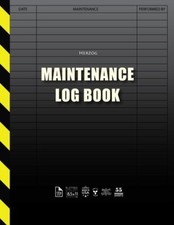 Maintenance Log Book Large