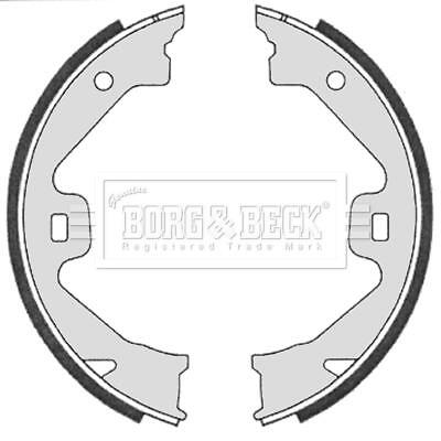 Borg beck handbrake - beck, shoes