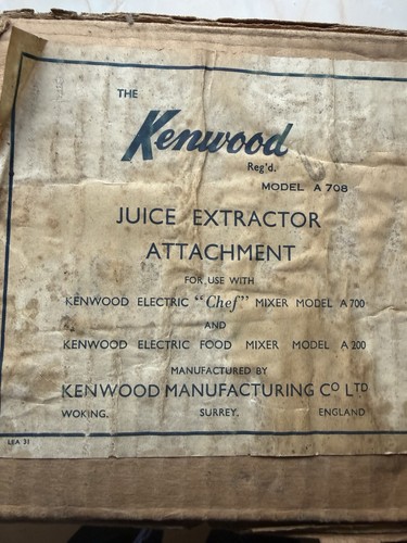 Vintage kenwood chef - vintage,