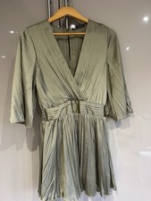 Zara Playsuit Khaki Green Size