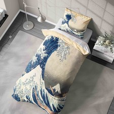 Great Wave Kanagawa Art Duvet