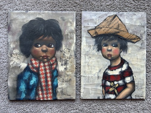 Pair vintage mid century - of,