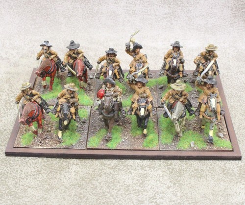 28mm ecw metal dragoons x12 - metal,