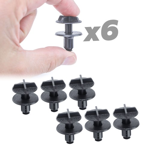 6pc plastic clip - plastic, for