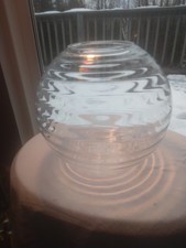 Large Vintage Clear Unique