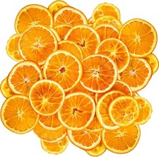 CHRISTMAS WREATH DRIED ORANGE