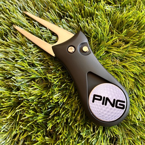 Black golf divot - black, repair