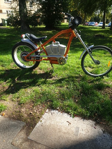 Chopper style bicycle - style,