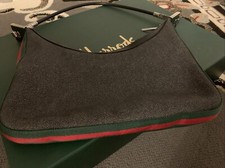 GUCCI DENIM HOBO HANDBAG