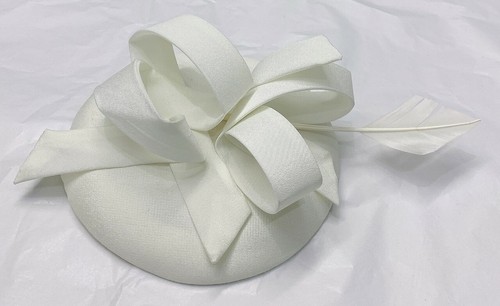 Sinamay fabric pillbox hat - sinamay,