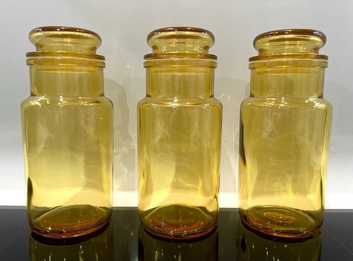 Vintage french amber glass - french,